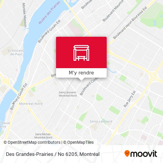 Des Grandes-Prairies / No 6205 plan