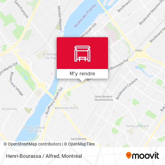 Henri-Bourassa / Alfred plan