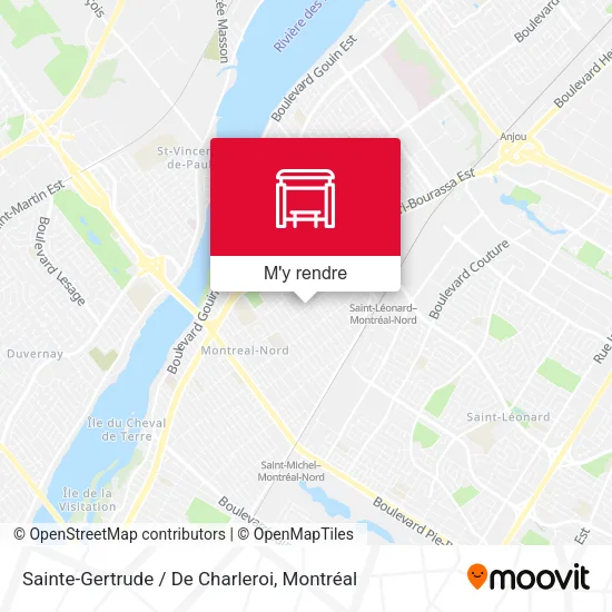 Sainte-Gertrude / De Charleroi plan