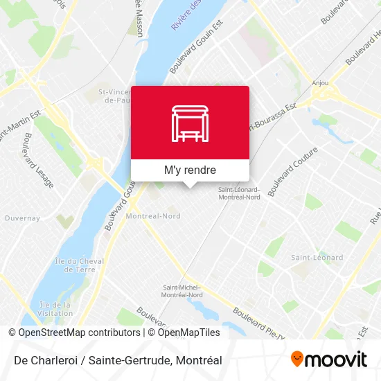 De Charleroi / Sainte-Gertrude plan