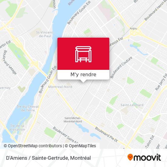 D'Amiens / Sainte-Gertrude plan
