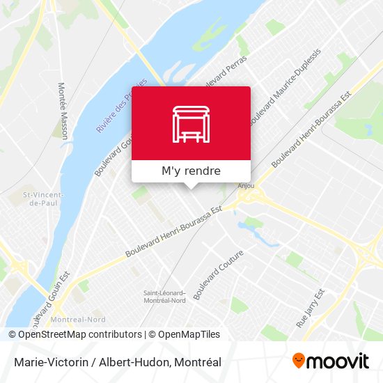 Marie-Victorin / Albert-Hudon plan