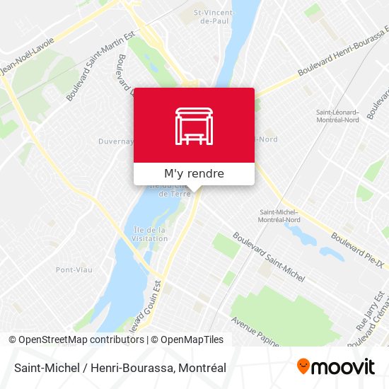Saint-Michel / Henri-Bourassa plan