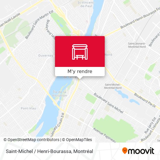 Saint-Michel / Henri-Bourassa plan