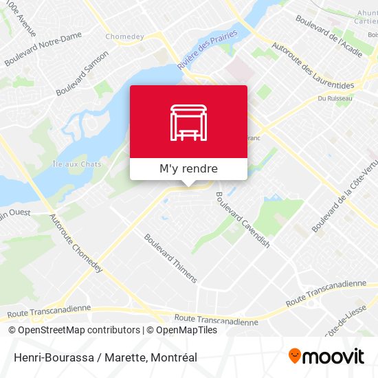 Henri-Bourassa / Marette plan