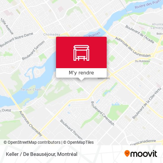 Keller / De Beauséjour plan