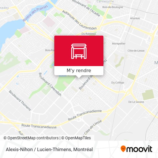 Alexis-Nihon / Lucien-Thimens plan