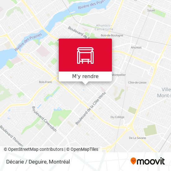 Décarie / Deguire plan
