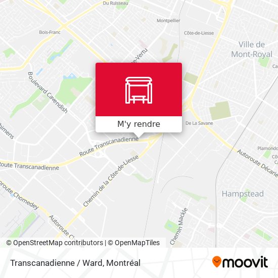 Transcanadienne / Ward plan