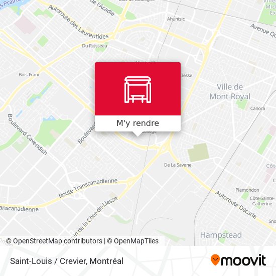 Saint-Louis / Crevier plan