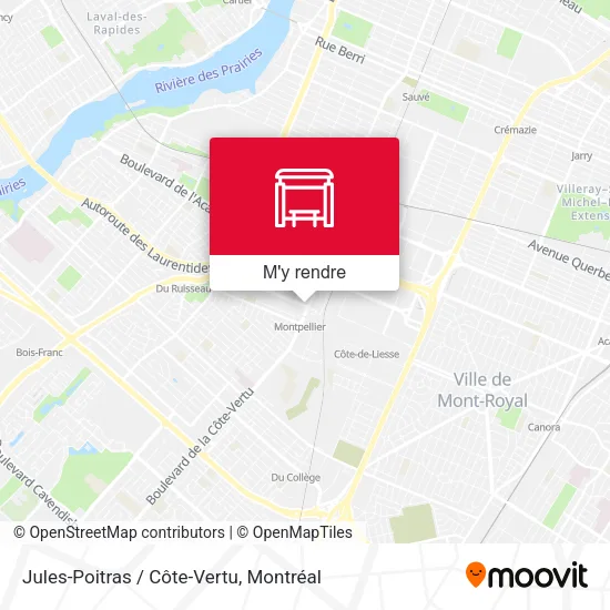 Jules-Poitras / Côte-Vertu plan