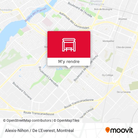 Alexis-Nihon / De L'Everest plan