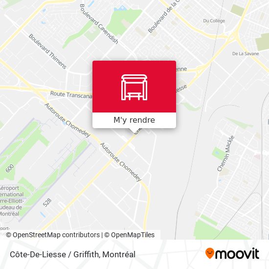 Côte-De-Liesse / Griffith plan