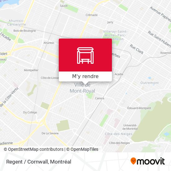 Regent / Cornwall plan