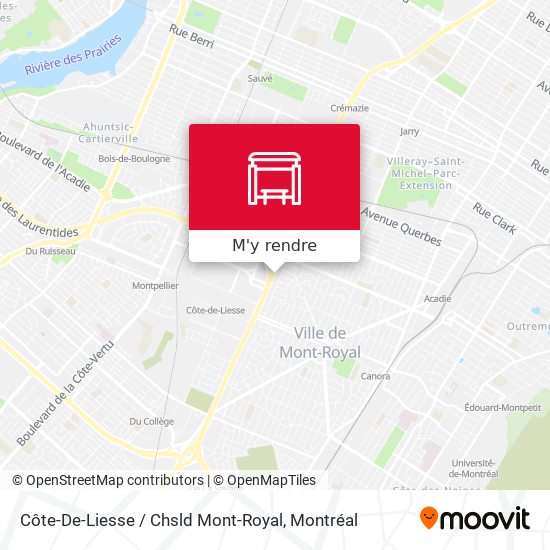 Côte-De-Liesse / Chsld Mont-Royal plan