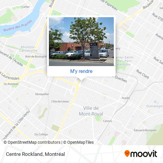 Centre Rockland plan