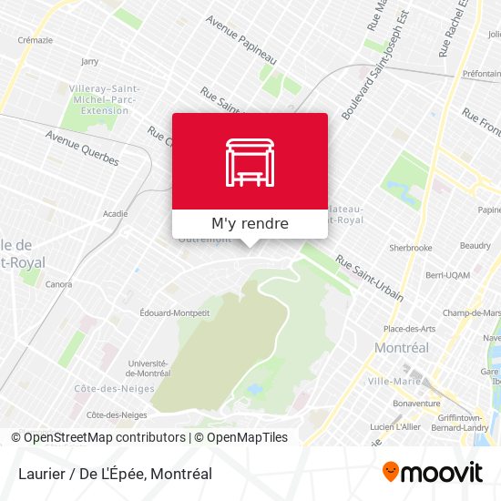 Laurier / De L'Épée plan