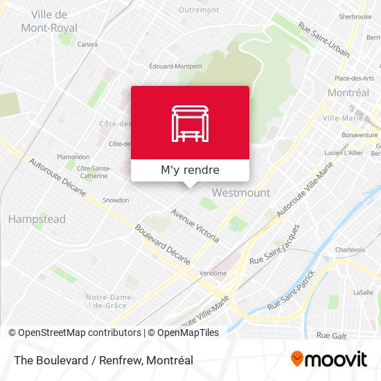 The Boulevard / Renfrew plan