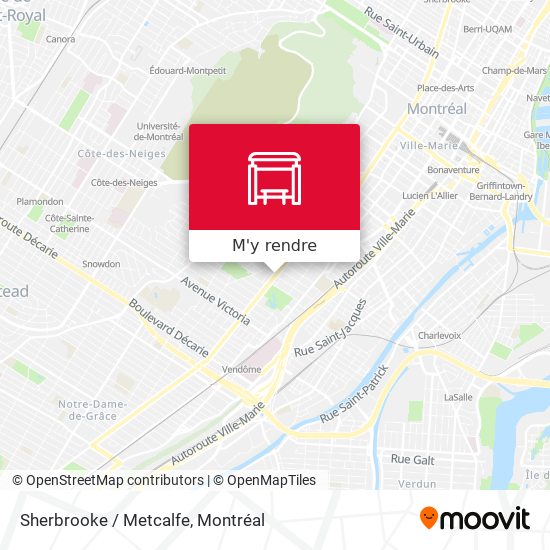 Sherbrooke / Metcalfe plan