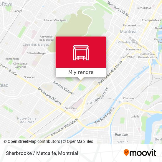 Sherbrooke / Metcalfe plan