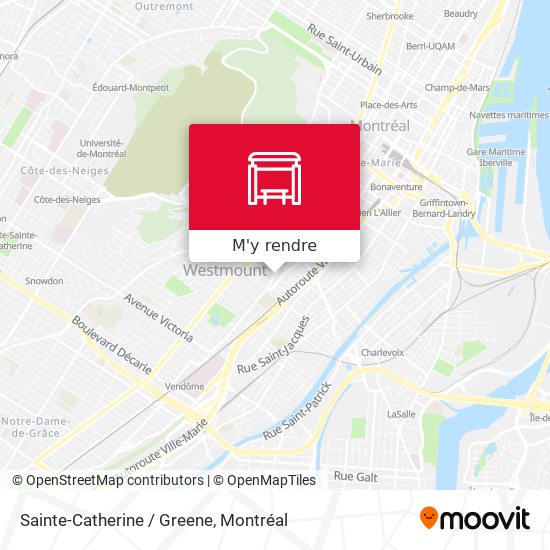 Sainte-Catherine / Greene plan