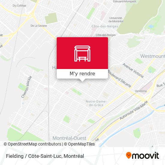 Fielding / Côte-Saint-Luc plan