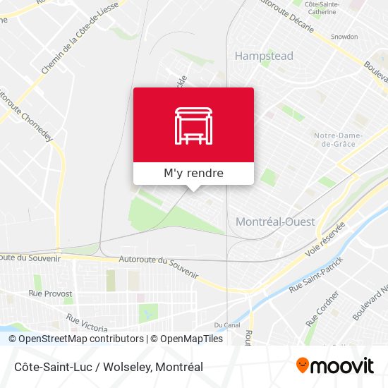 Côte-Saint-Luc / Wolseley plan