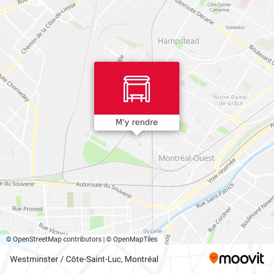 Westminster / Côte-Saint-Luc plan