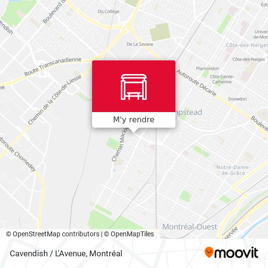 Cavendish / L'Avenue plan