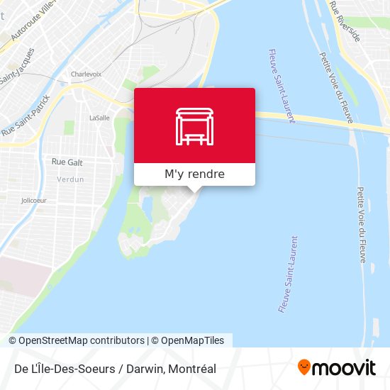 De L'Île-Des-Soeurs / Darwin plan