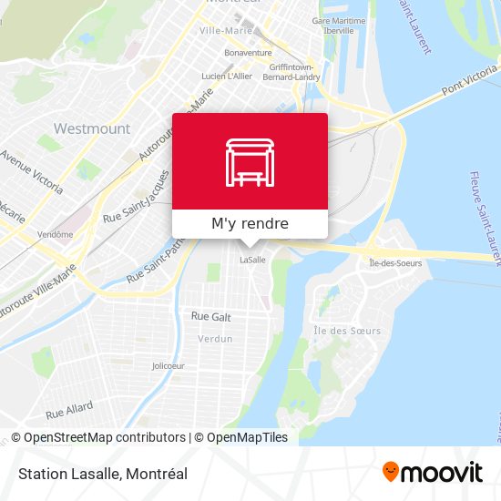 Station Lasalle plan