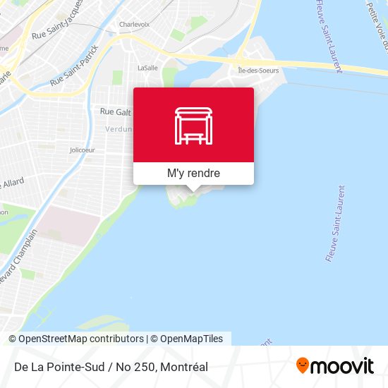 De La Pointe-Sud / No 250 plan