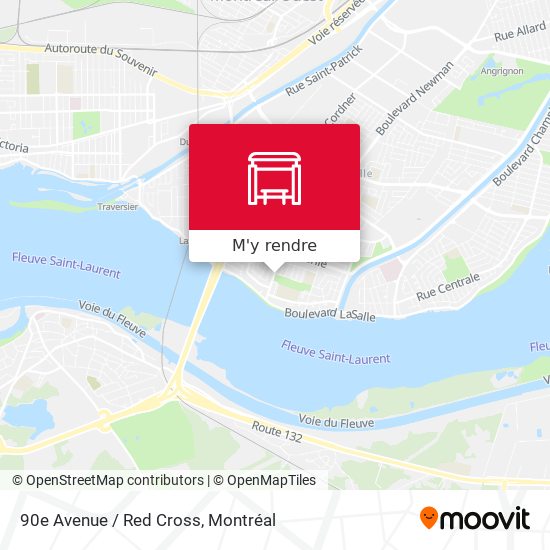 90e Avenue / Red Cross plan