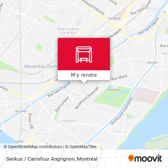 Senkus / Carrefour Angrignon plan