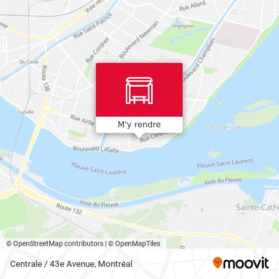 Centrale / 43e Avenue plan