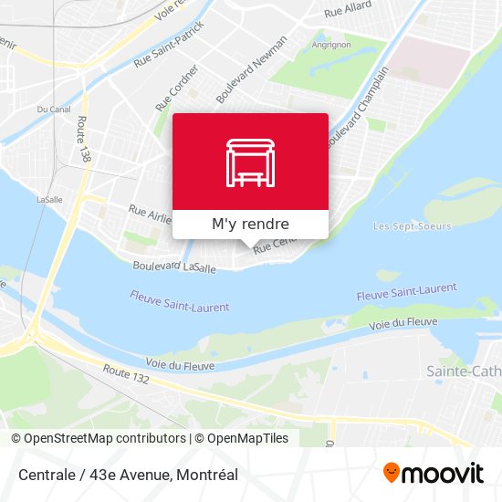 Centrale / 43e Avenue plan