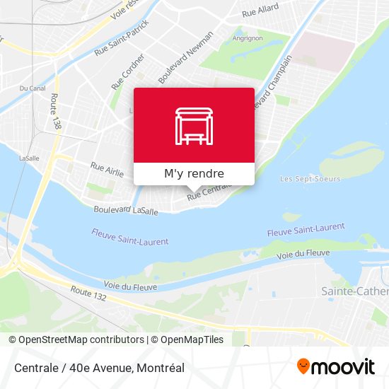 Centrale / 40e Avenue plan
