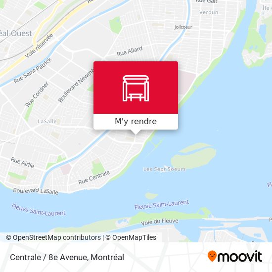 Centrale / 8e Avenue plan