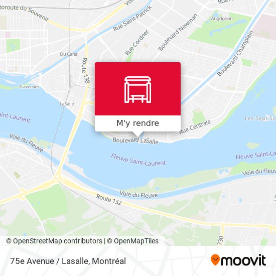 75e Avenue / Lasalle plan