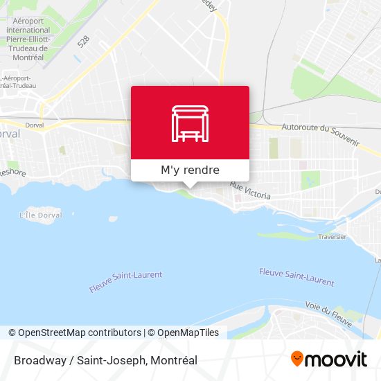 Broadway / Saint-Joseph plan