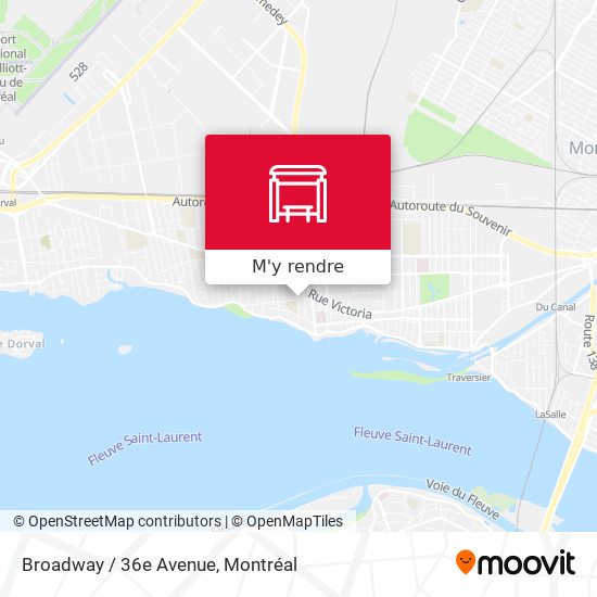 Broadway / 36e Avenue plan