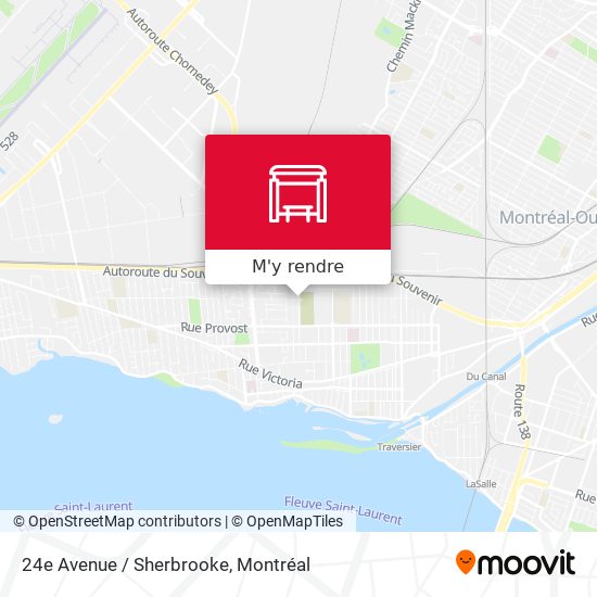 24e Avenue / Sherbrooke plan