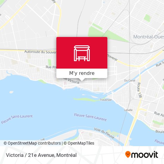 Victoria / 21e Avenue plan