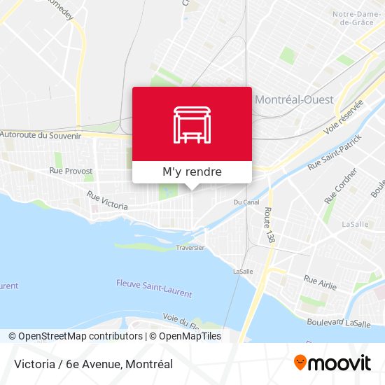 Victoria / 6e Avenue plan