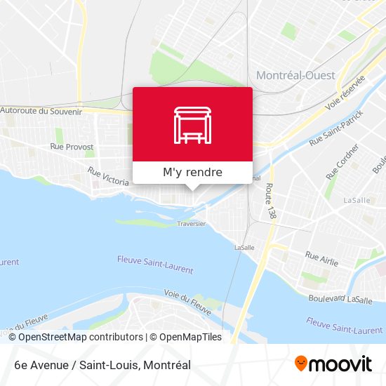 6e Avenue / Saint-Louis plan