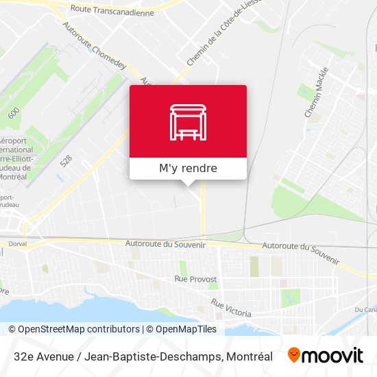 32e Avenue / Jean-Baptiste-Deschamps plan
