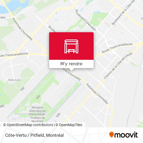 Côte-Vertu / Pitfield plan