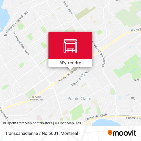 Transcanadienne / No 5001 plan