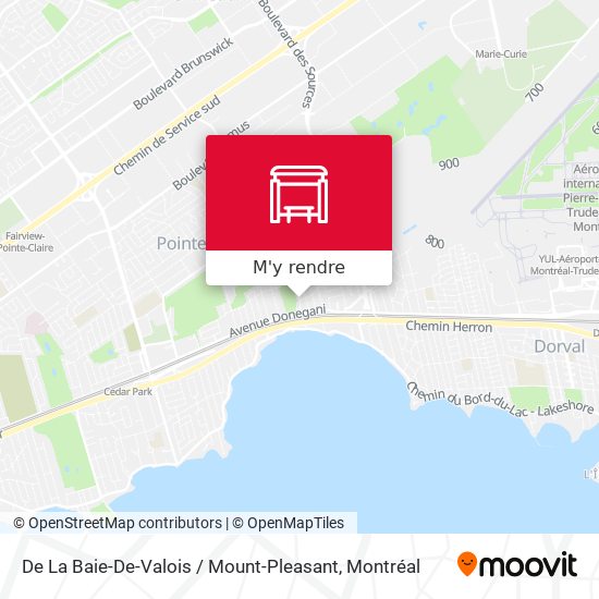 De La Baie-De-Valois / Mount-Pleasant plan