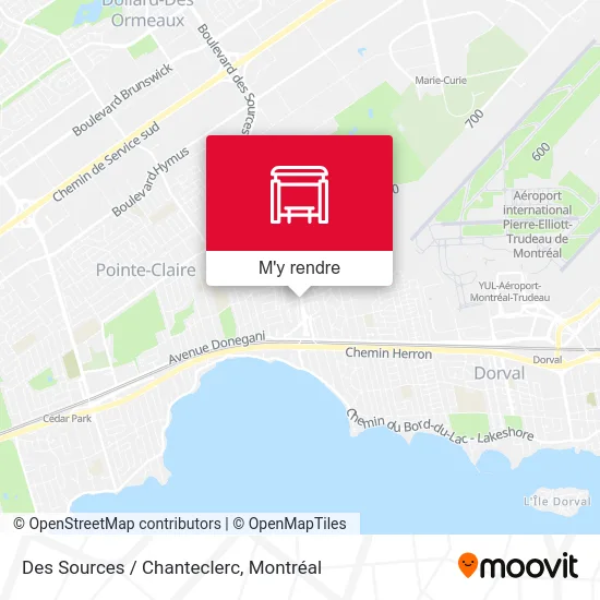 Des Sources / Chanteclerc plan